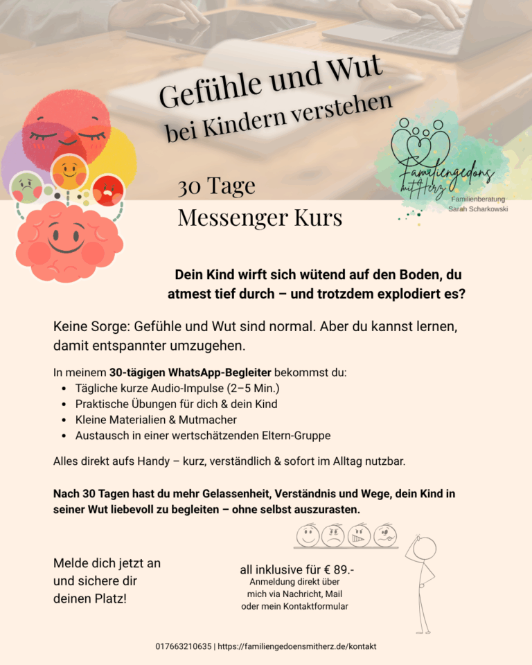 Gefühlsentwicklung bei Kleinkindern