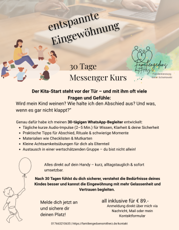 entspannte Eingewöhnung
